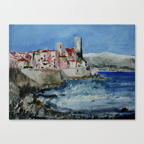 Antibes Canvas Print
