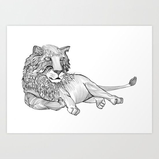 The King Art Print