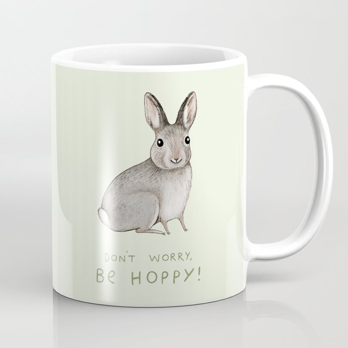 Don't Worry Be Hoppy Coffee Mug