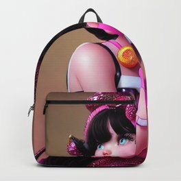 Pink Doll 01 Backpack