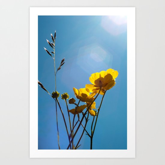 {build me up buttercup} Art Print