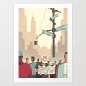 Day Trippers 9 Aquarium Art Print By Davide Bonazzi