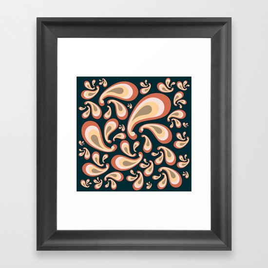 drops Framed Art Print
