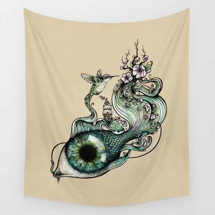 Flowing Inspiration Wall Tapestry