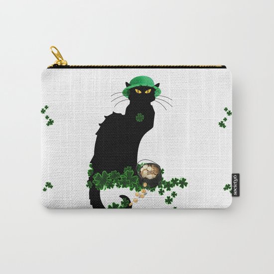 Le Chat Noir - St Patrick's Day Carry-All Pouch
