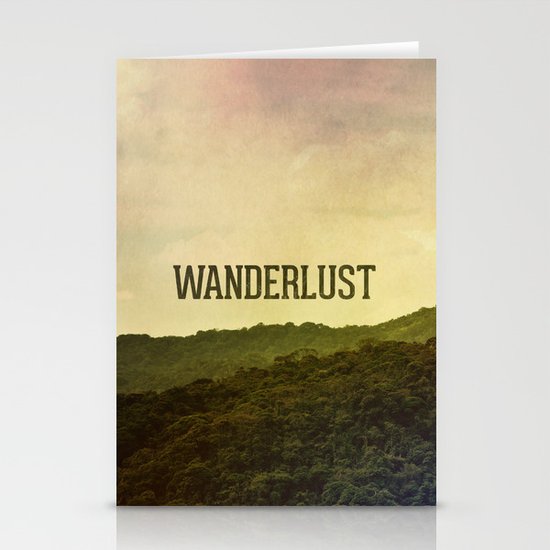 Wanderlust I Stationery Cards