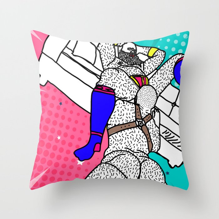 Hairy best sale throw pillows