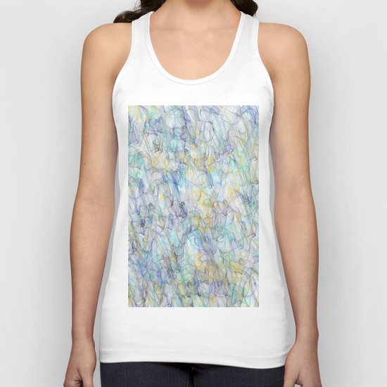Smoke pattern Unisex Tank Top