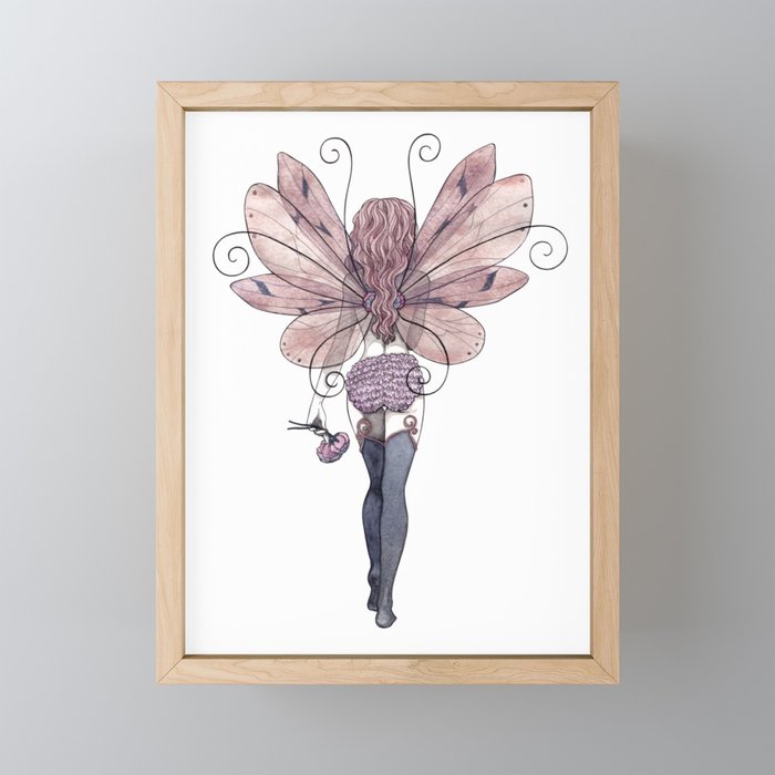 Fairy Framed Mini Art Print