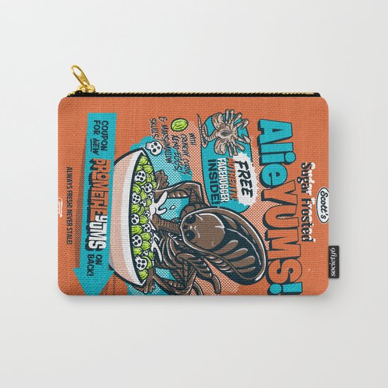 AlieYUMS! (orange variant) Carry-All Pouch