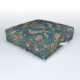William Morris birds classic design  Outdoor Floor Cushion