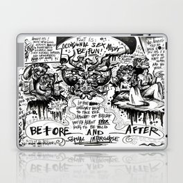 Occasional sex might be fun Laptop Skin