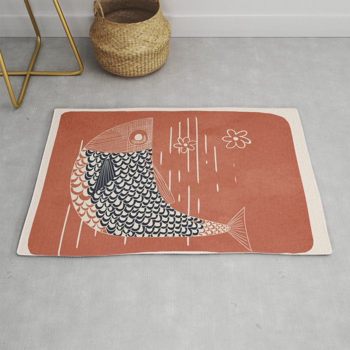 In the current of the sea 03 Rug
