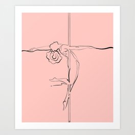 Figurehead (Pink) Art Print