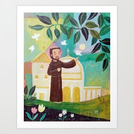 St. Francis of Assisi Art Print
