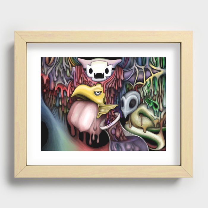 Spooky Sauce Recessed Framed Print