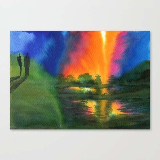 Witnesses Canvas Print