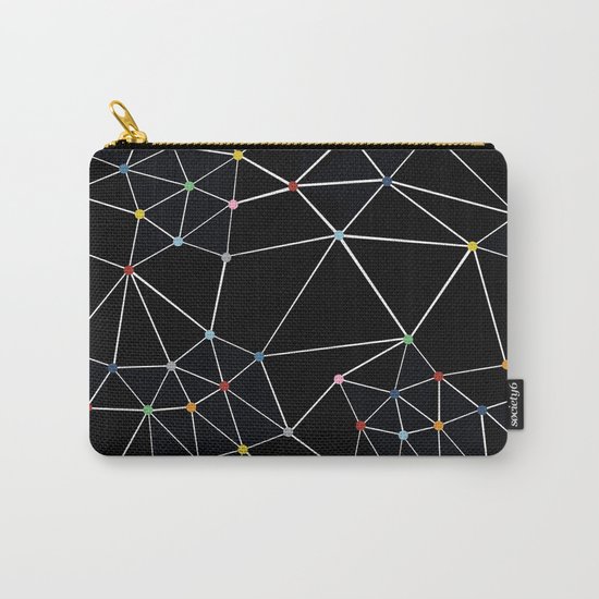 Seg with Color Spots Carry-All Pouch