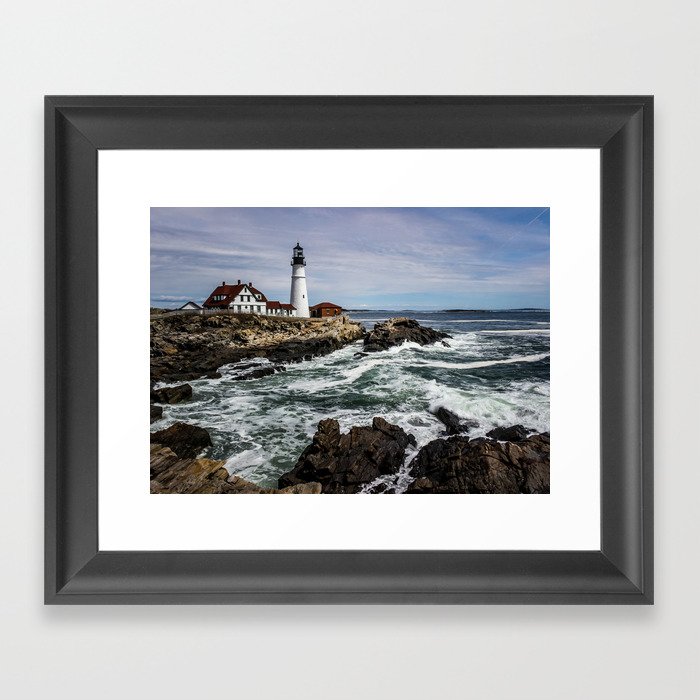 Portland Head Lighthouse 2 Framed Art Print