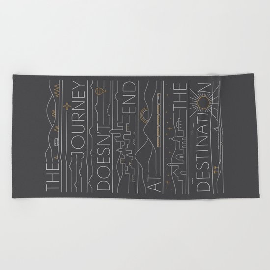 The Journey Beach Towel