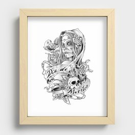 Dia de los Muertos Recessed Framed Print