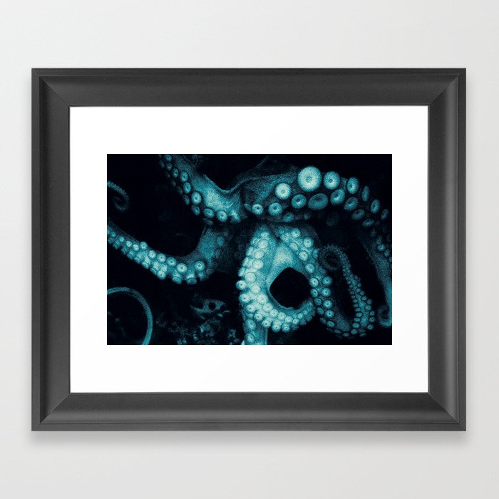 Lure ~ Teal version Framed Art Print