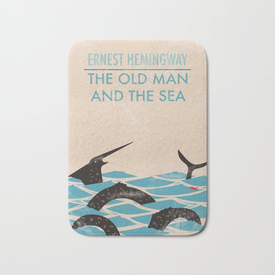 The Old Man and the Sea Bath Mat