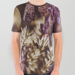 french lavender garden All Over Graphic Tee