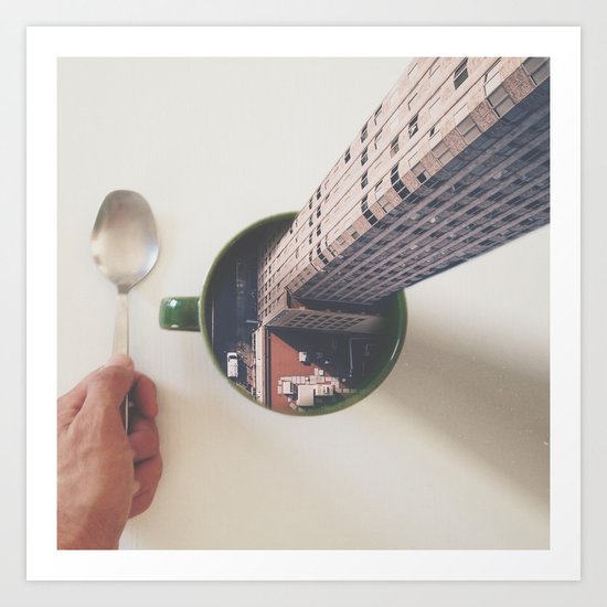 Evening breakfast with Supertramp Art Print