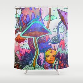 World of Dreams Shower Curtain