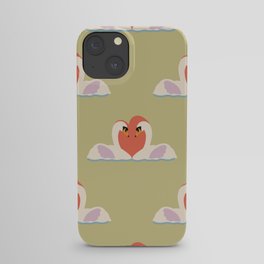 Swan love iPhone Case