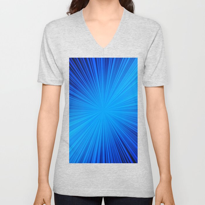 Power Up V Neck T Shirt