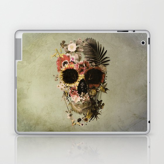 Garden Skull Light Laptop & iPad Skin