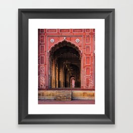 Badshahi Mosque Framed Art Print