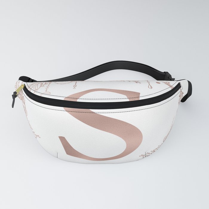 monogram fanny pack