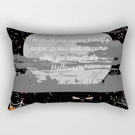 For Tonight It's Halloween Rectangular Pillow