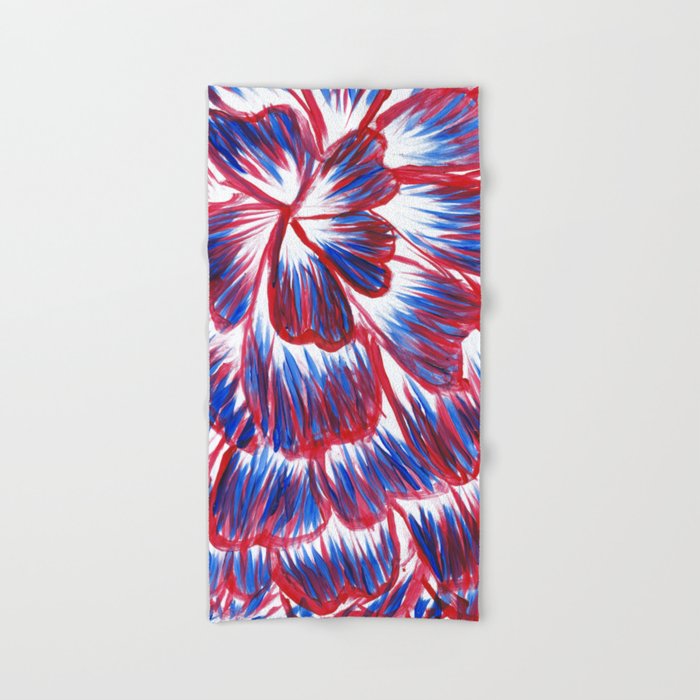 Red white and blue bath towels 2025