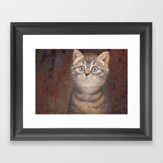 Kitty Framed Art Print