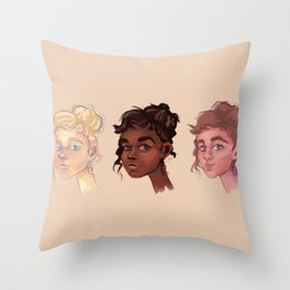 we are one Throw Pillow