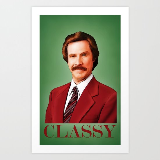CLASSY Art Print