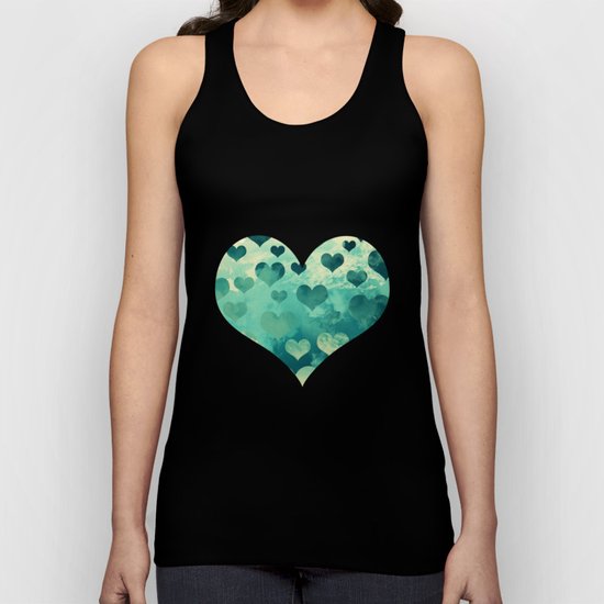 Happy in Love Unisex Tank Top