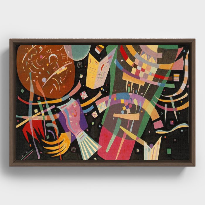 Wassily Kandinsky Framed Canvas
