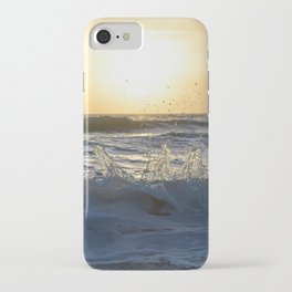 Sunset beach iPhone Case