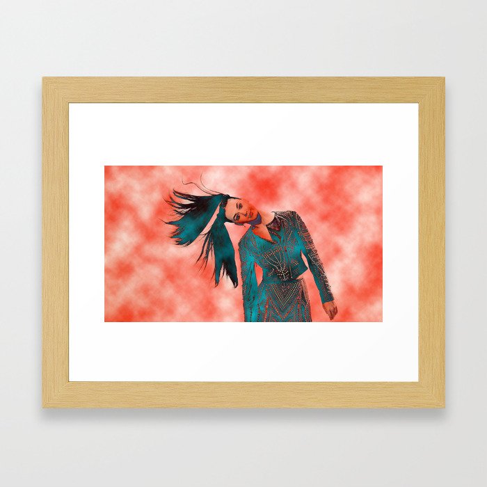 Red Cloud vs KP Framed Art Print