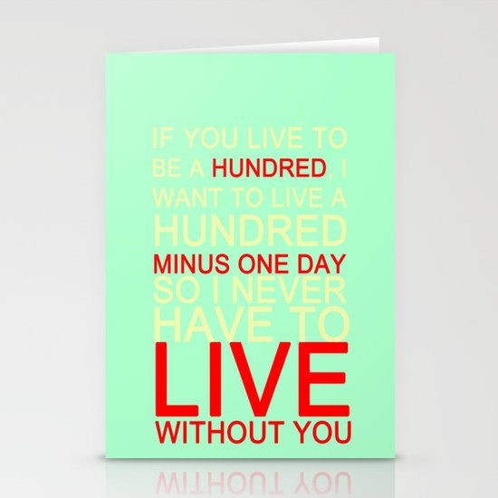 quotes Stationery Cards
