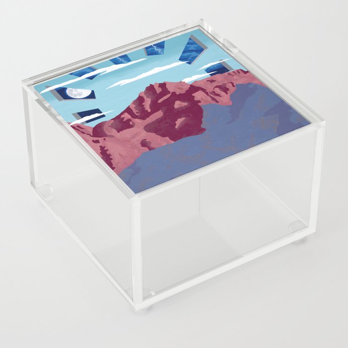 Window Peak Acrylic Box