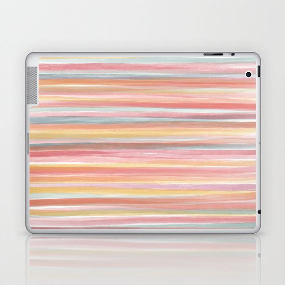 Soft Watercolour River - Sunshine Reflection Laptop & iPad Skin
