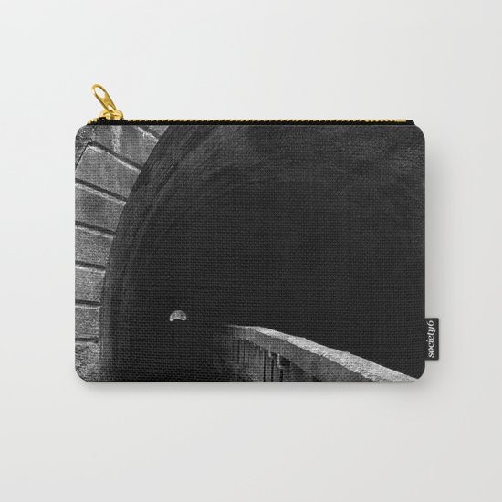 Paw Paw Grunge Tunnel - Black & White Carry-All Pouch