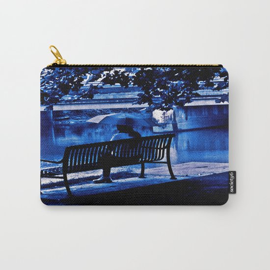 A Blue Morning Carry-All Pouch