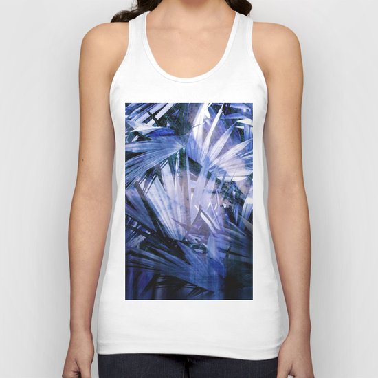 Palm With Gradient Unisex Tank Top